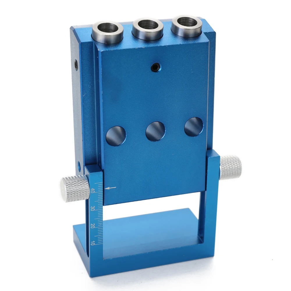 

Woodworking Oblique Hole Locator Pocket Hole Jig Kit Set Hole opener locator Woodworking Drill Guide Woodworking DIY Tool