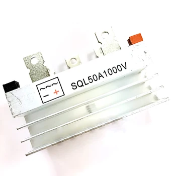 

New Rectifier Three-Phase Bridge Generator with Heatsink 60*34*30mm SQL 50A 1000V Hot Sale Brand New