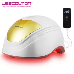 LESCOLTON Laser Hair Growth Helmet Hair Loss Treatment Laser Caps for Men and Women Rechargeable Wireless Hair Regrowth Devices