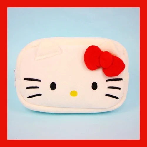 Cartoon Hello Kitty My Melody Cinnamoroll Pompompurin BadBadtz-maru Cosmetic Bag Storage Toiletry Bag Makeup Bag Pencil Case - Цвет: 5