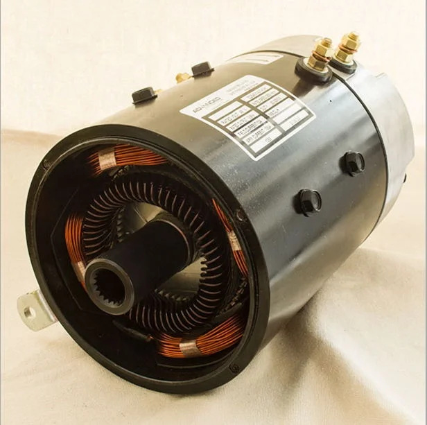 ZQS48-3.7-T-GN Club Car Motor 3.7 kW Golf Cart Traction Motor