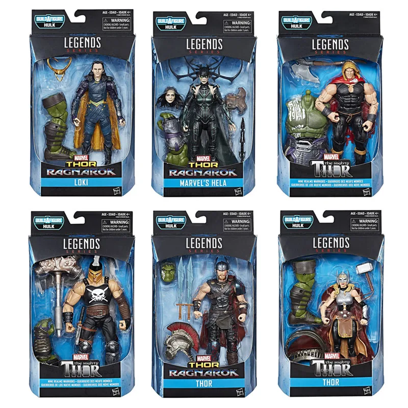 Экшн-фигурки Hasbro Марвел Тор: Рагнарок Халк Хела Локи лауфейсон Арес Джейн Фостер