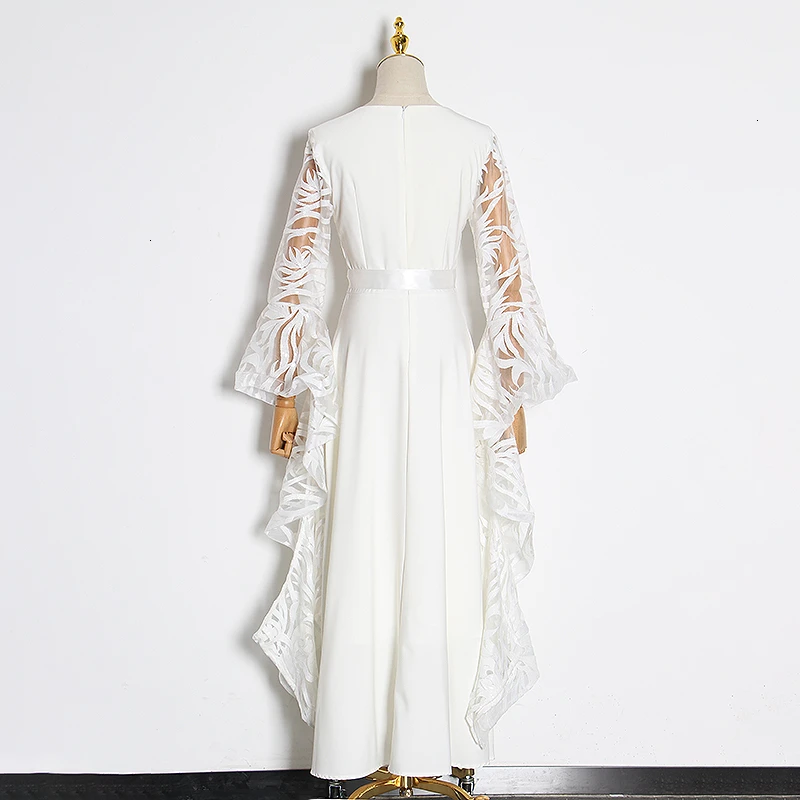 Qian Han Zi Fashion Runway maxi dress Women Long