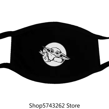 

Baby Yoda Mask Star T- Mask Tee Gift Mask-Unisex-Multiple Colors Washable Reusable Mask with