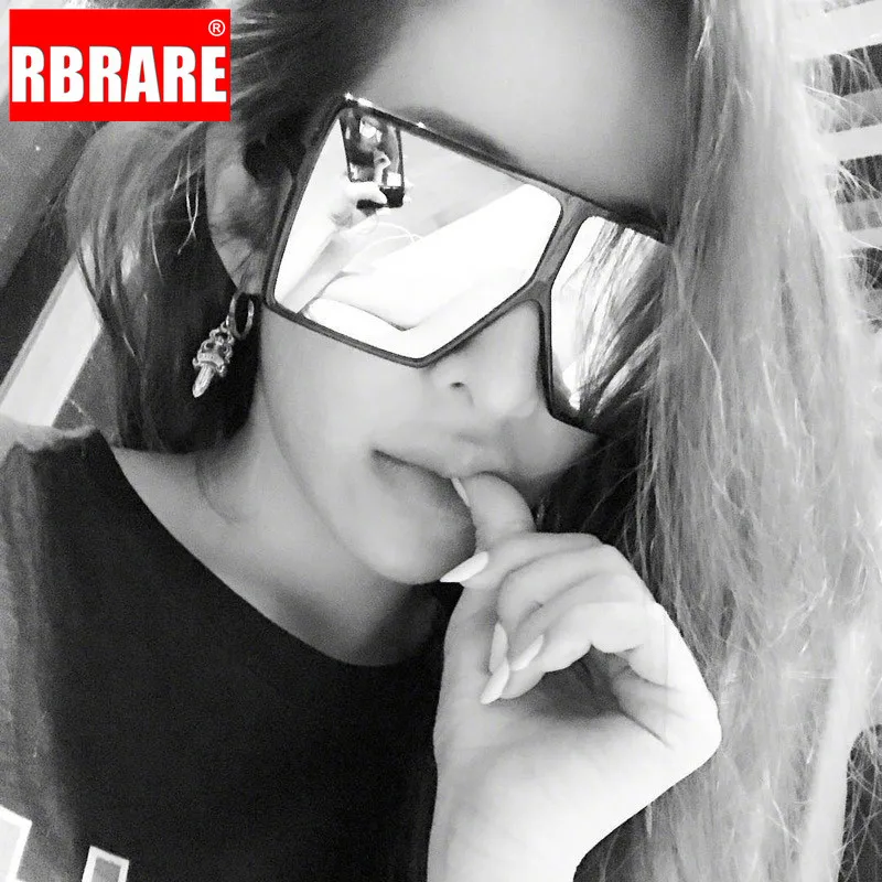 Очки солнцезащитные RBRARE мужские/женские большие квадратные роскошные брендовые