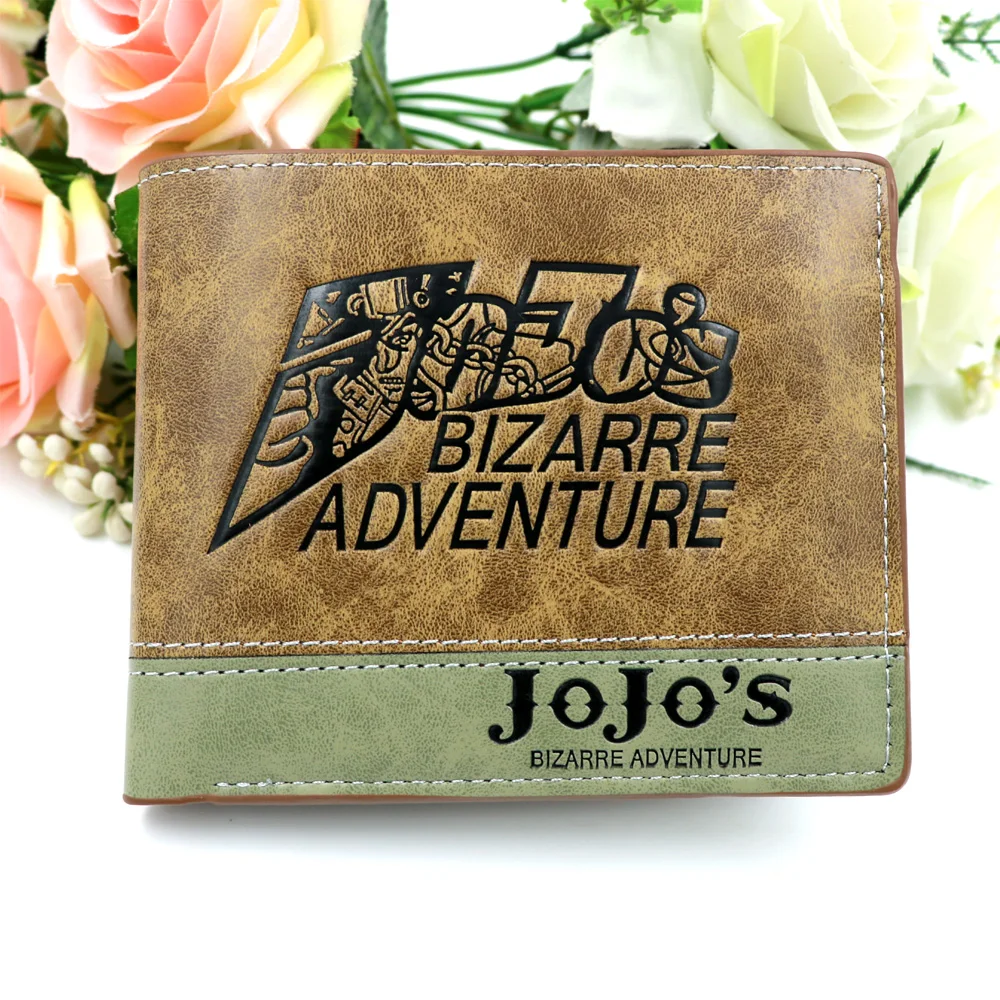 Новый аниме комиксы Jojo держатель для карт короткий кошелек высокое качество