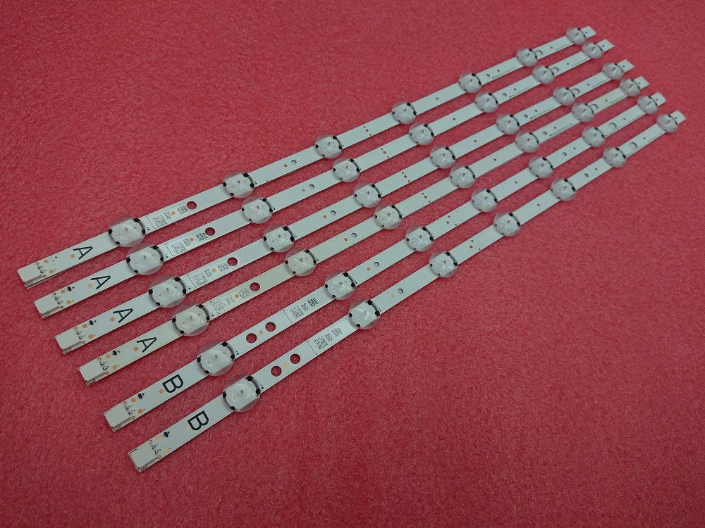 240v led strip lights 6pcs LED bar for 49PUS6031/12 LUX149003 TD49UHDLED19 VES490QNDL-2D-N11 VES490QNDS-2D-U11 VESTEL 49 UHD DRT VNB A B 49PUS6031 cheap led strip lights