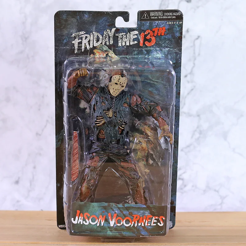 NECA Friday The 13th Jason Voorhees фигурка ужаса ПВХ модель игрушки кукла|Игровые фигурки и