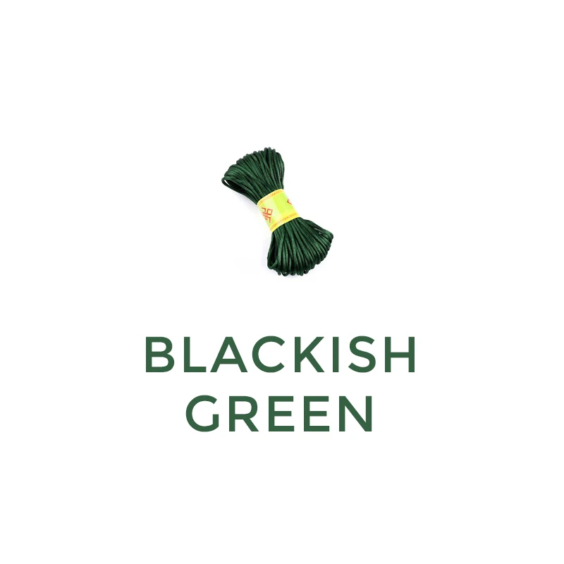 Dark green 11 цветов Классический ручной ткачество регулируемая красная и Черная веревка цепочка браслет на запястье для женщин модные ювелирные изделия - Окраска металла: Dark green