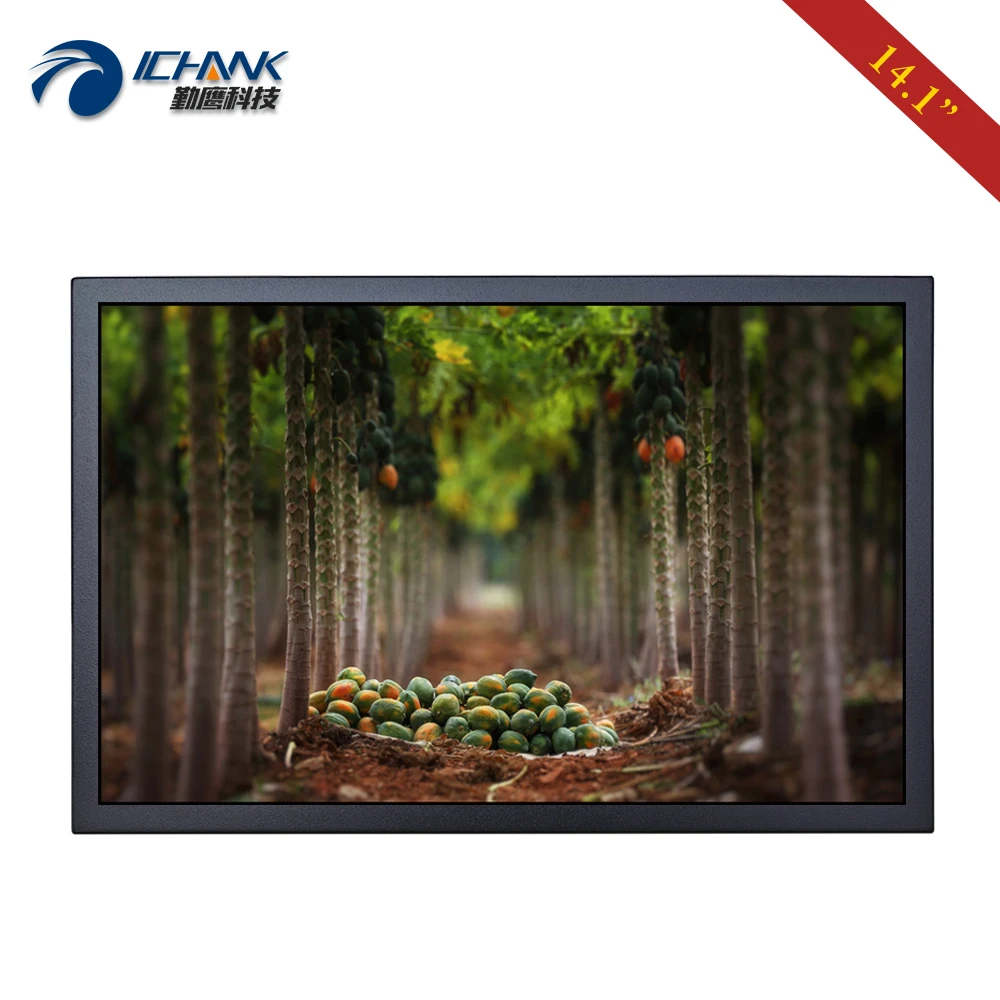 ZB141TN 59/14 1 &quot1280x800 720p HDMI VGA дистанционное управление ПК монитор ЖК экран USB порт