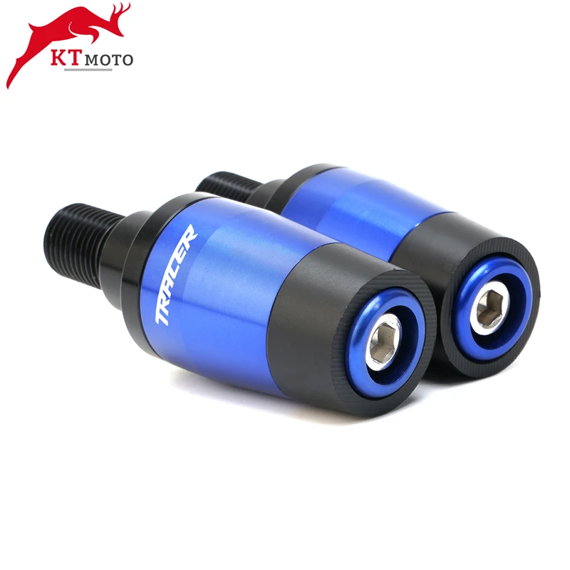 Аксессуары для мотоциклов Yamaha Tracer 900GT MT09 MT 09 MT07 CNC ручки руля рукоятки торцевые