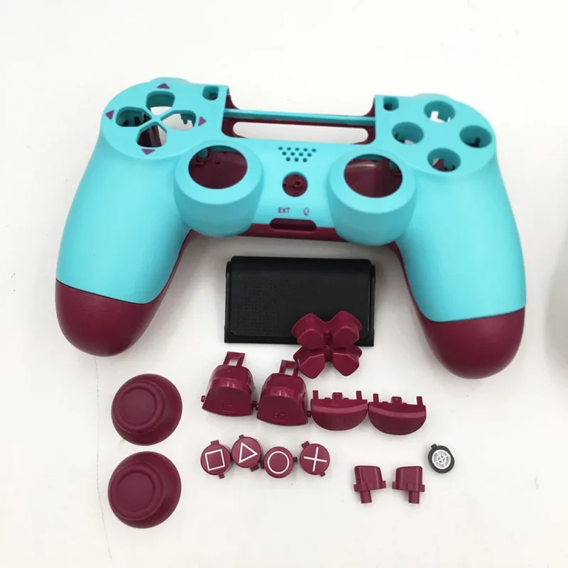 Противоскользящий силиконовый защитный чехол для sony playstation 4 PS4 DS4 Pro тонкий контроллер колпачки с кнопками для PS4
