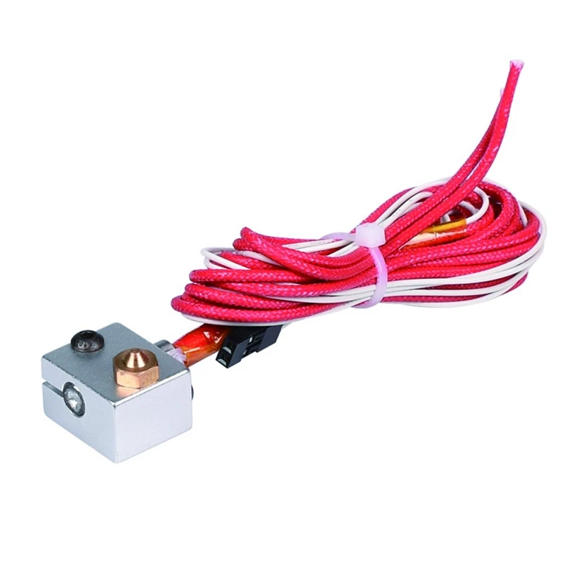 3D-принтеры J-Head Hotend с вентилятором для 1,75 мм 12v V6 прямая нить Уэйд экструдер 0,4 мм сопло