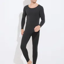 Мужские Dralon тепловое термобелье наборы Кашемир Сенсорный v-образным вырезом флис сохраняет тепло кальсоны бесшовные длинные рукава