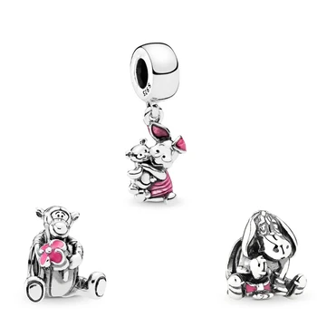 

Original 925 Sterling Silver Charm Bead Dangle Charm Fit Pandora Bracelets Women Diy Jewelry
