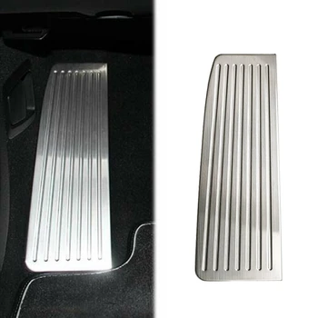 

Stainless Steel Non-Slip Foot Rest Pedal Pad Cover Trim for Volvo XC60 2018-2019