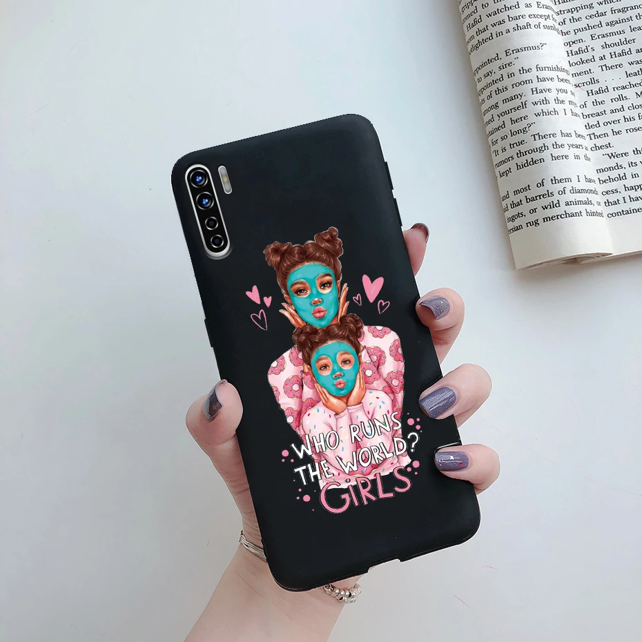 oppo phone cases Case For OPPO A91 A 91 Cases Fashion Girls Painting Soft Silicone Phone Back Cover For OPPO Reno3 Reno 3 Pro A91 F15 Case Funda best case for android phone