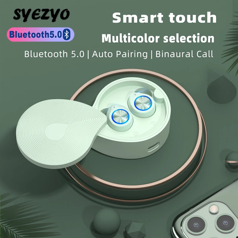 

TW70 Wireless Earphone Bluetooth5.0 Waterproof Headset Sport Earbuds Mini Stereo Sound Music Headphone For Huawei Xiaomi Iphone