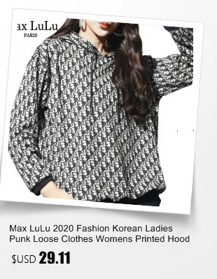 Max LuLu, модная весенняя Роскошная уличная одежда с блестками, женские повседневные толстовки с капюшоном, женские винтажные толстовки с принтом размера плюс