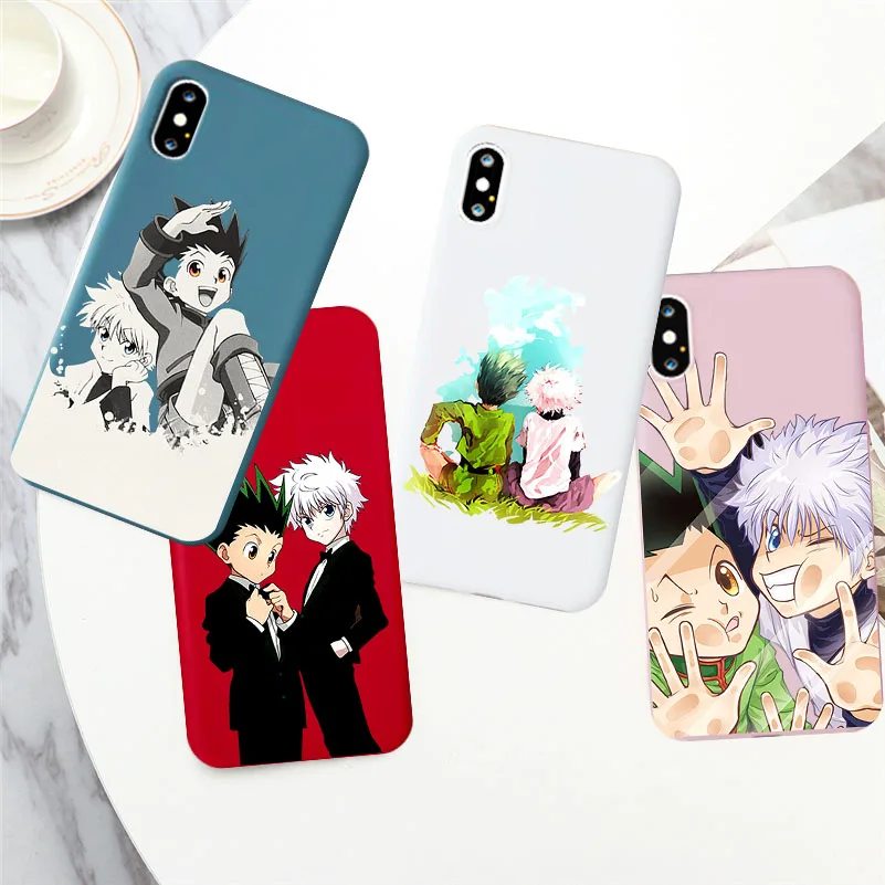 Anime Hunter X Hunter 3 Coque Shell Caso De Telefone Para A Maca IPhone 8 7 6 Plus X 11 Tampa 4 Soft Silicone TPU Fundas Cover Anime Hunter X Hunter 3 Coque Shell Caso De Telefone Para A Maca IPhone 8 7 6 Plus X 11 Tampa 4 Soft Silicone TPU Fundas Cover
