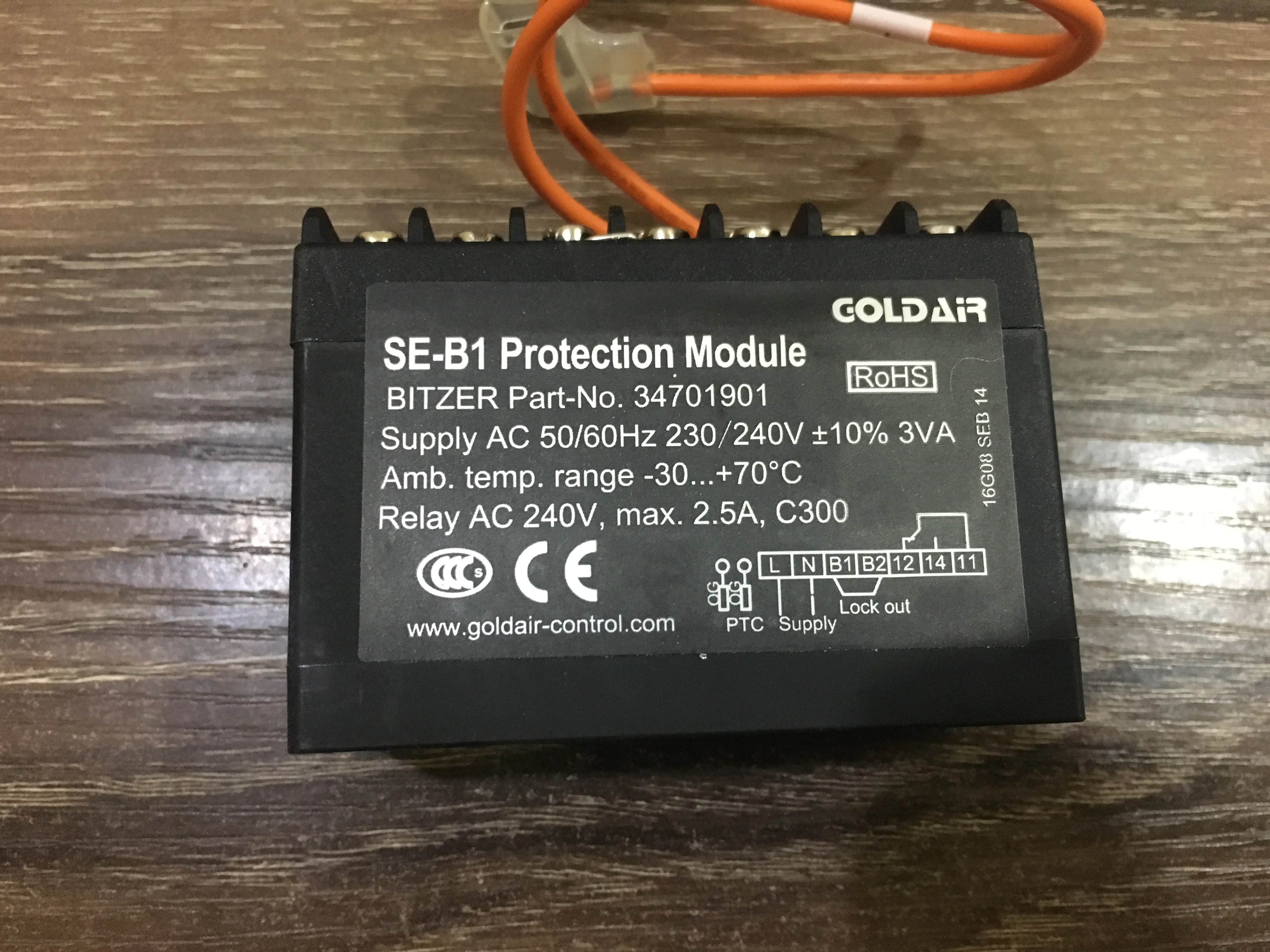 

for BITZER Compressor Protector SE-B1 Motor Protection Module 34701901