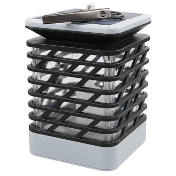 

LED Solar Lamp Flickering Smokeless Flameless Candle Waterproof Flame Lamp Flickering Garden Light Hanging Solar Lantern