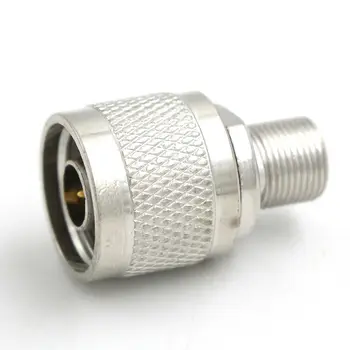 

N-Type To F Connector N Male Plug To F Female Jack RF Coaxial Adapter Connector For Satellite Receiver Signal Amplifier 1pcs