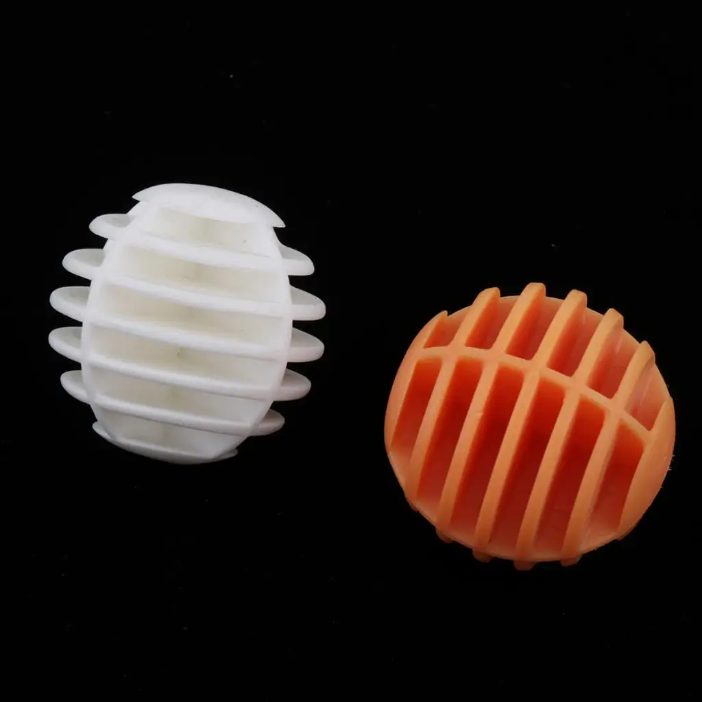 2pcs Lightweight Soft Sponge Rainbow Indoor Practice Golf Training Balls Home Office Plastic Golf Ball Golf Practice Balls