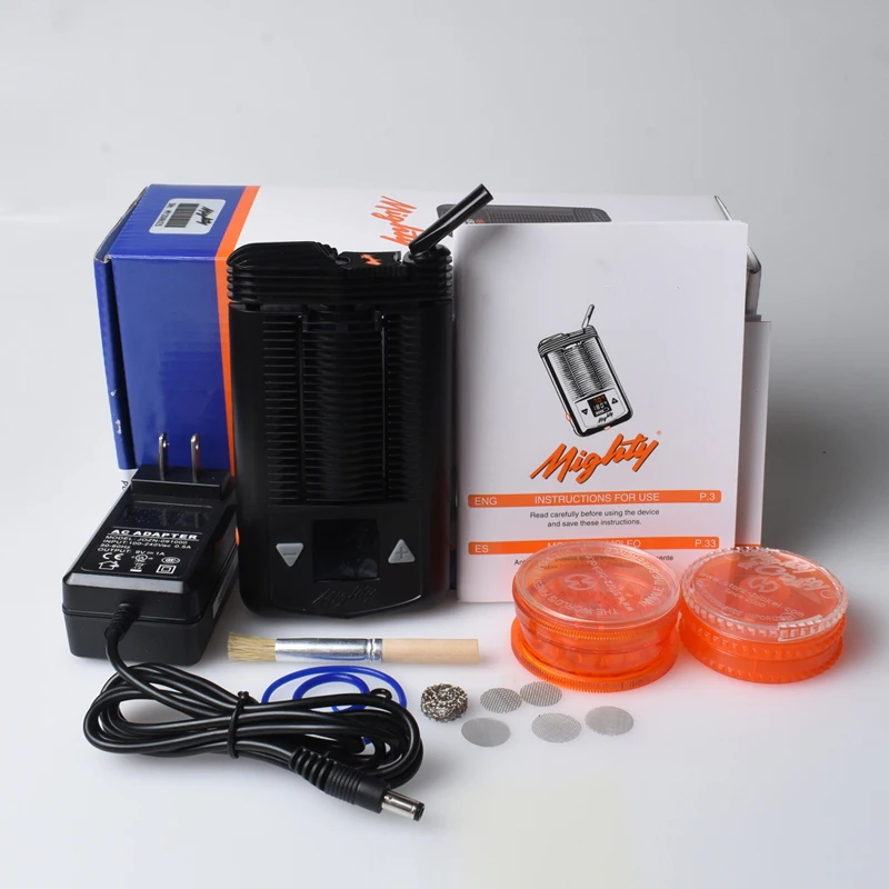 Лучший портативный вапоризатор для сухих трав Vape Kit электронная сигарета с аккумулятором 3000 мАч и светодиодный дисплей Vs Crafty/Volcano