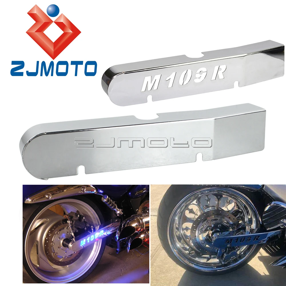 Хромированная правая боковая крышка маятника для Suzuki M109R выбратель Boss M109R2 VZR1800
