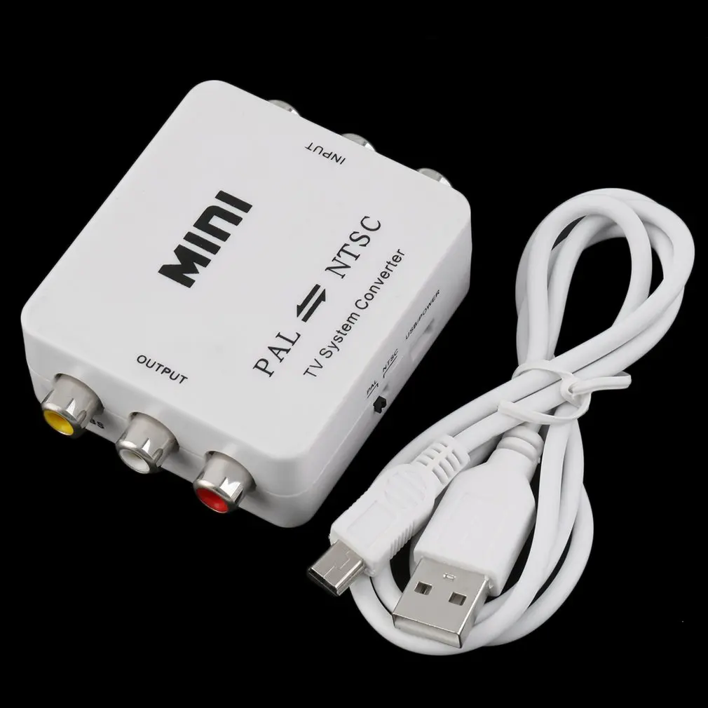 

PAL NTSC SECAM To NTSC PAL TV Video System Converter Switcher Adapter Male-Female Unshielded Application IN Multimedia