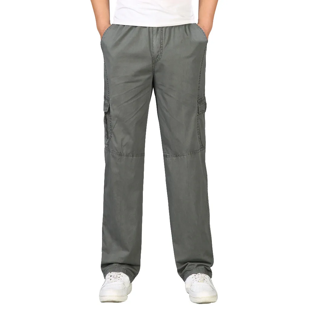 Городские тактические брюки-карго, мужские армейские военные брюки, хлопковые брюки с множеством карманов, эластичные мужские повседневные брюки 6XL 10,21
