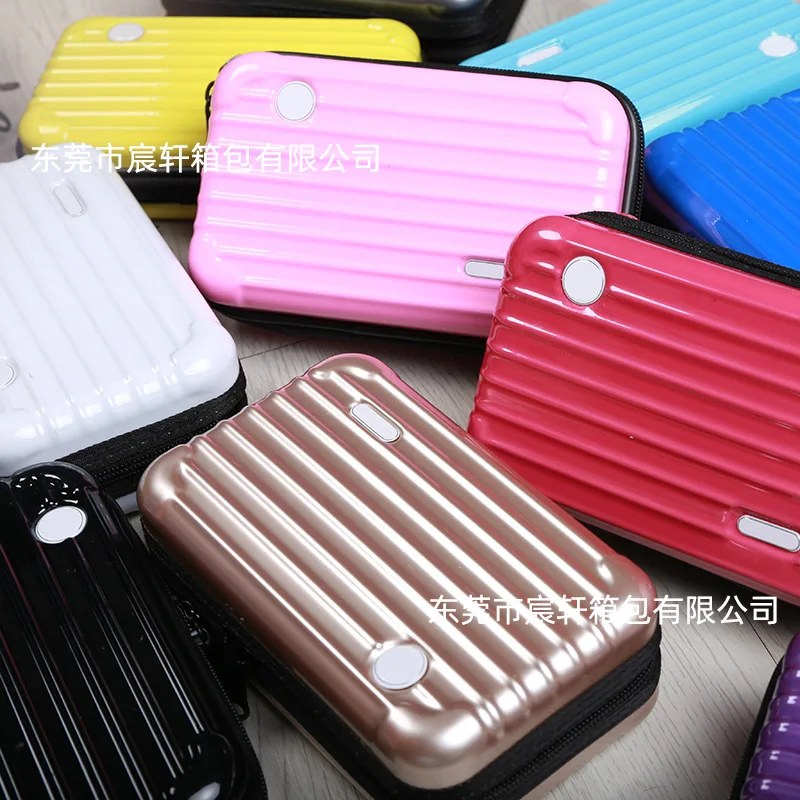 

ABS + PC Travel Portable Portable Cosmetic Box Small Cosmetic Bag Wash Bag Waterproof Storage Box