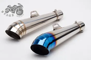 

Universal Motorcycle Modified Exhaust Pipe Muffler Escape Horn Exhaust Pipe MP/GP Exhaust ZX6R Cbr650 R6
