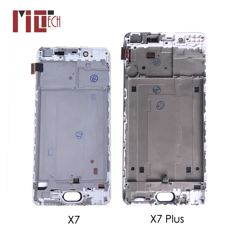 

TFT LCD Display For VIVO X7 5.2'' Touch Screen Digitizer LCD For VIVO X7 Plus X7P 5.7'' Assembly Replacement White with Frame