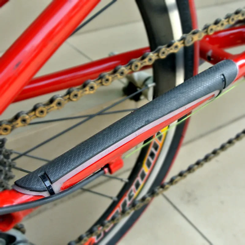  Bike Chain Stay Frame Protector Plastic Frame Guard Protection Scratch Resistant Anti Puncture Bicy