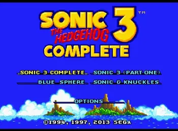 

Sonic The Hedgehog 3 Complete 16 bit MD Game Card For Sega Mega Drive For Genesis