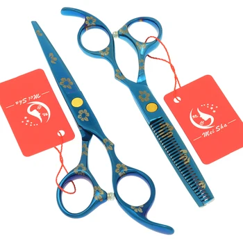 

Meisha 6 inch Japan Steel Hair Salon Scissors Professional Barber Haircut Shears Hairdressing Cutting Thinning Scissors A0091A
