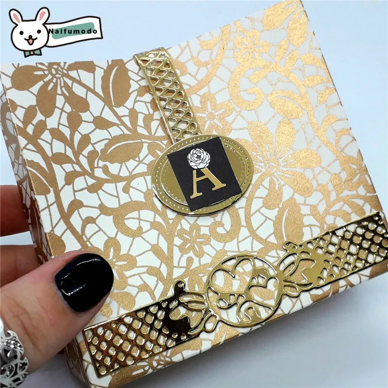 

Naifumodo Cutting Dies Metal Dies Line and Circle Die Scrapbooking Album Card Making Embossing Stencil Diecuts Decor
