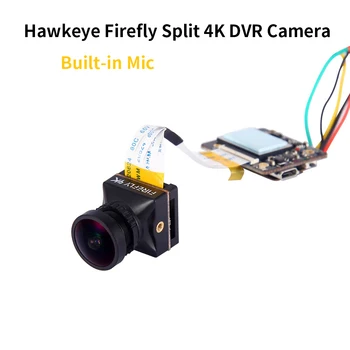 

Updated Hawkeye Firefly Split 4K 160 Degree HD Recording DVR Mini FPV Camera WDR Single Board Built-in Mic Latency Camera