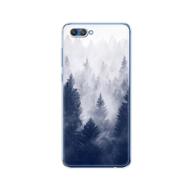 case for huawei honor V10 VIEW 10 soft tpu back phone cover for huawei honor 10 VIEW 10 Etui protective printing coque