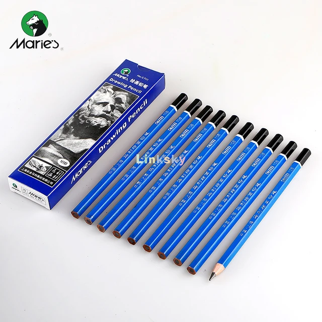 Sketch Pencils Hb 2b 4b 6b 8b 10b  Charcoal Pencils Drawing - Professional  Sketch - Aliexpress