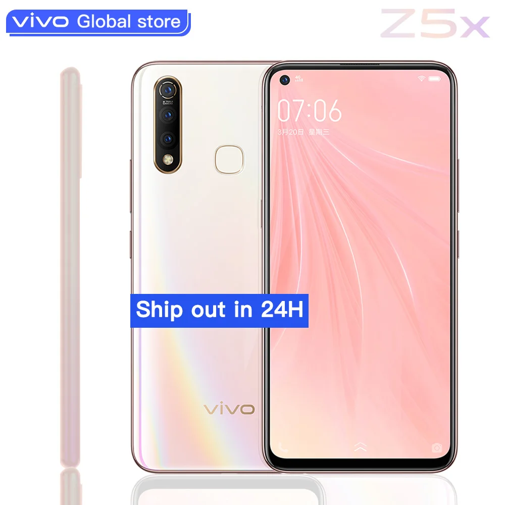 vivo Z5x Smartphone Celular Snapdragon710 5000mAh Big Battery 6.53