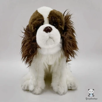 

Soft Plush dolls toy children birthday gifts real life EnglishSpringSpaniel doll moldel present
