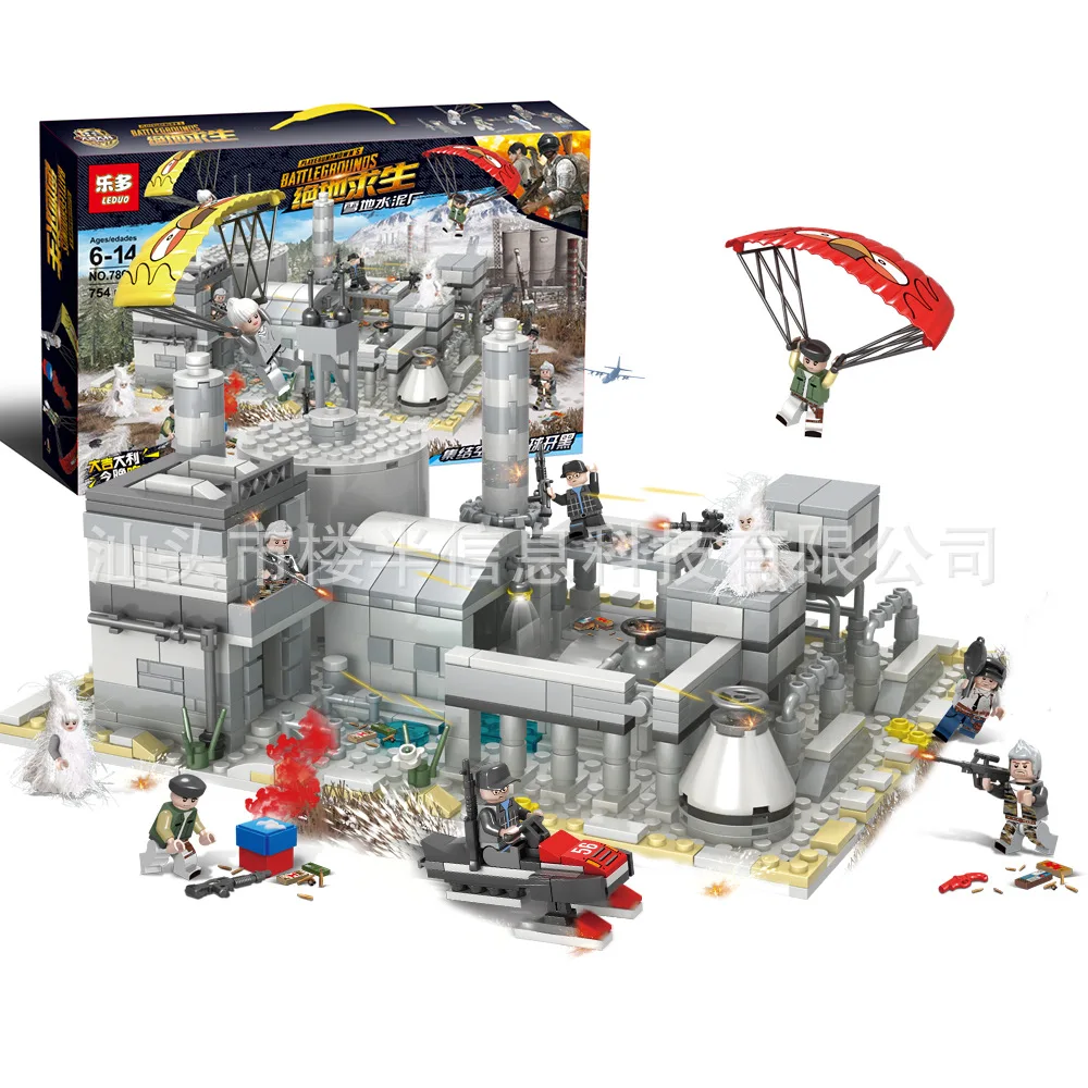 

Le 78009 Jedi Survival Snowfield Cement Plant Chicken Building Blocks Educational Assembled Small Particles Building Blocks Toy