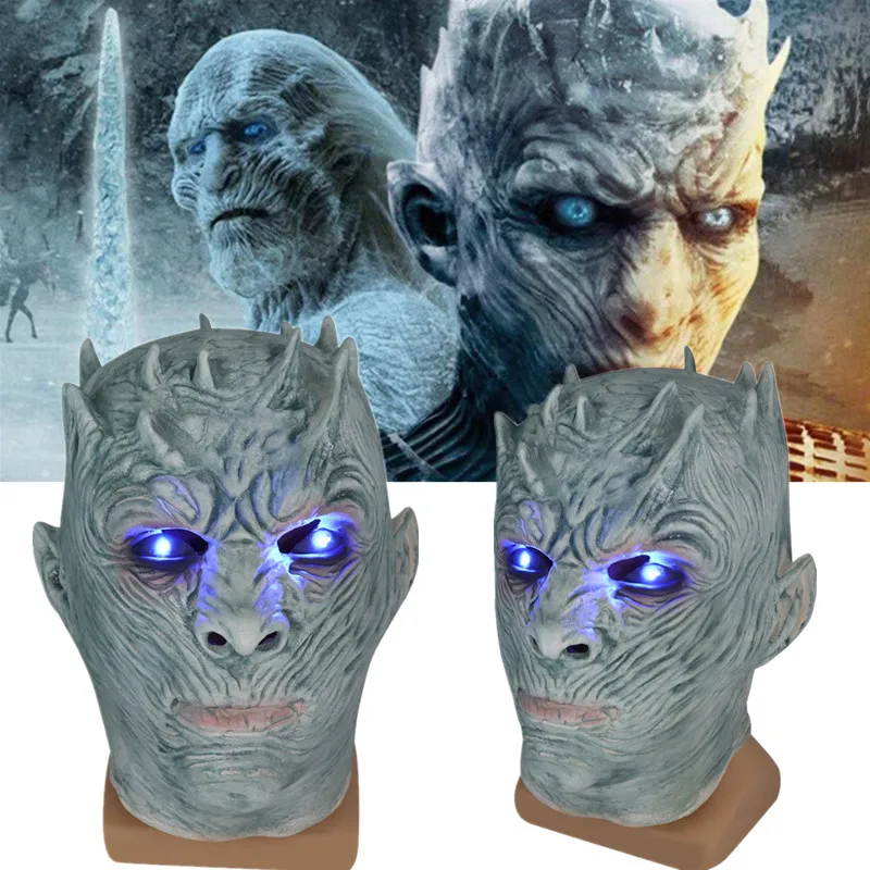 

Game of Thrones Night's King LED Lights Mask Cosplay Halloween Masks