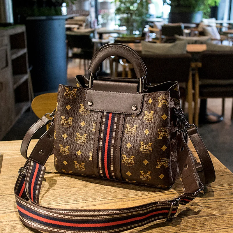 

WOMEN'S Bag 2020 Printed New Style Europe And America Glorious Versatile Tote Bag Large Capacity Shoulder Bag Handbag