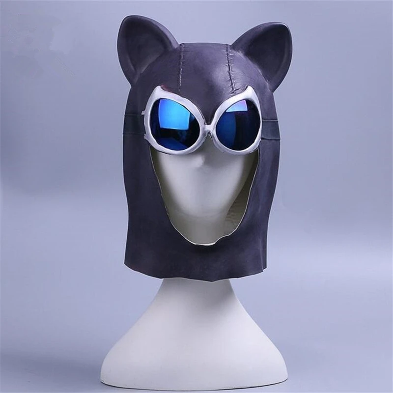 DC Comics Batman Catwoman Peripheral Mask Halloween Masquerade Bar Party Cosplay Prop Accessories L