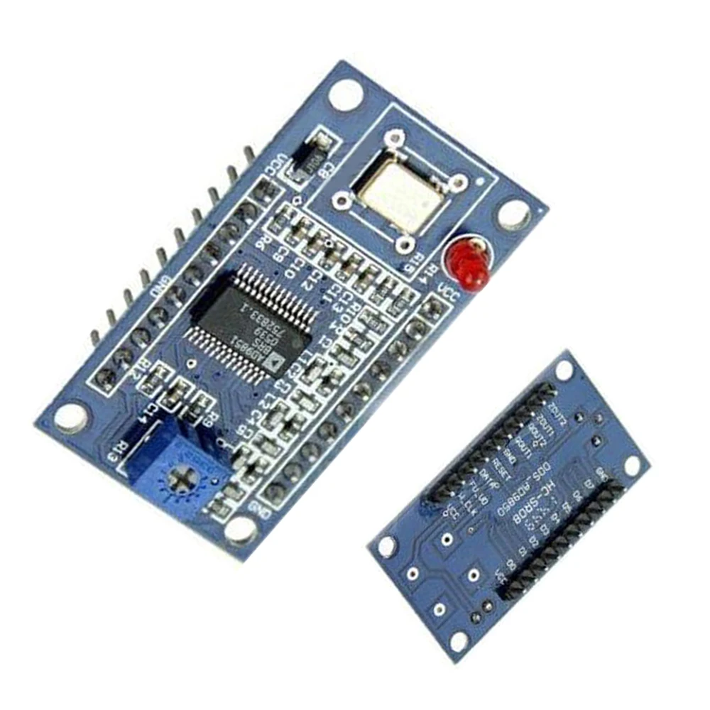 

1PCS AD9850 Signal Generator Module Measurement Waveform 0-70MHz Accessories Parts 2 sine waves and 2 square wave