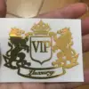 MT-73 luxury VIP 3D Car Stickers Cool  Logo Car Styling Metal Badge Emblem Tail Decal Motorcycle Car Accessories Automobile ► Photo 3/4